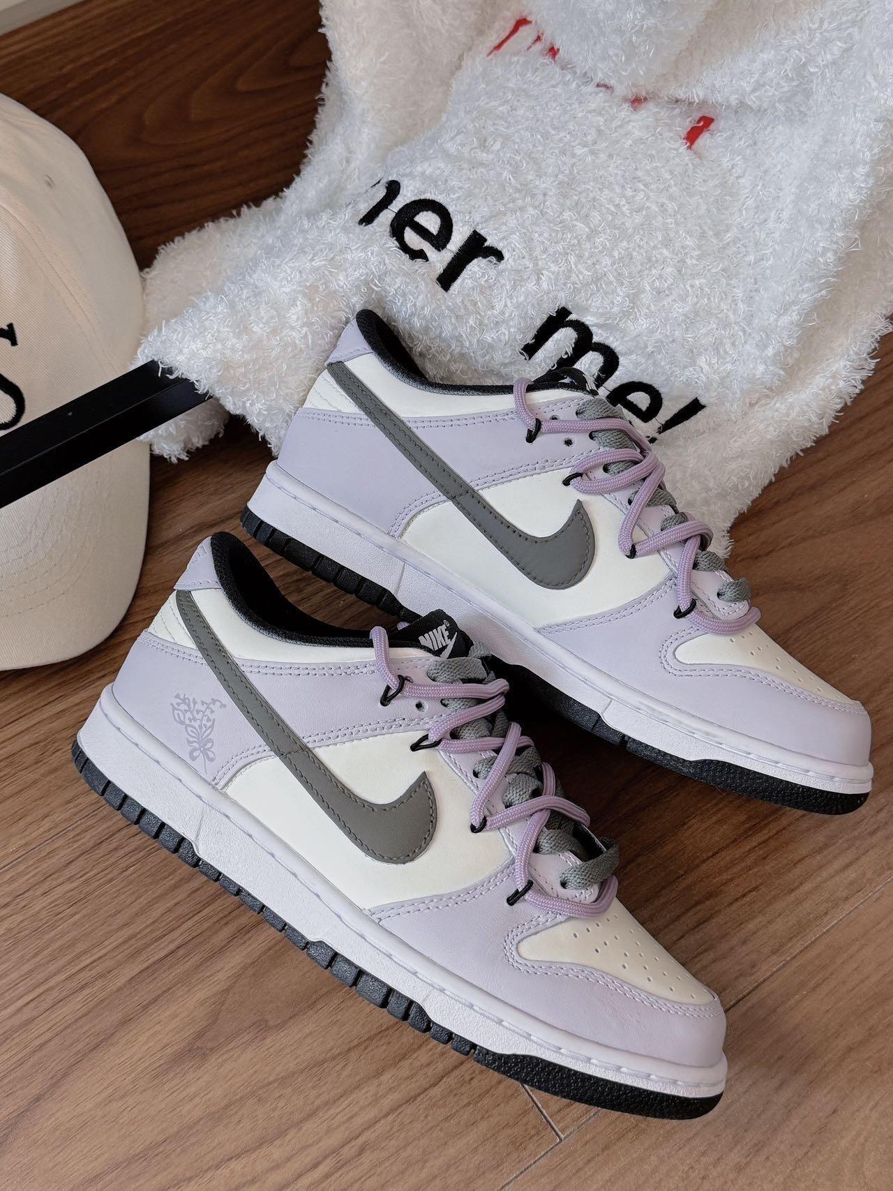 Nike Dunk Low 浅紫|甜酷风格的温柔搭档